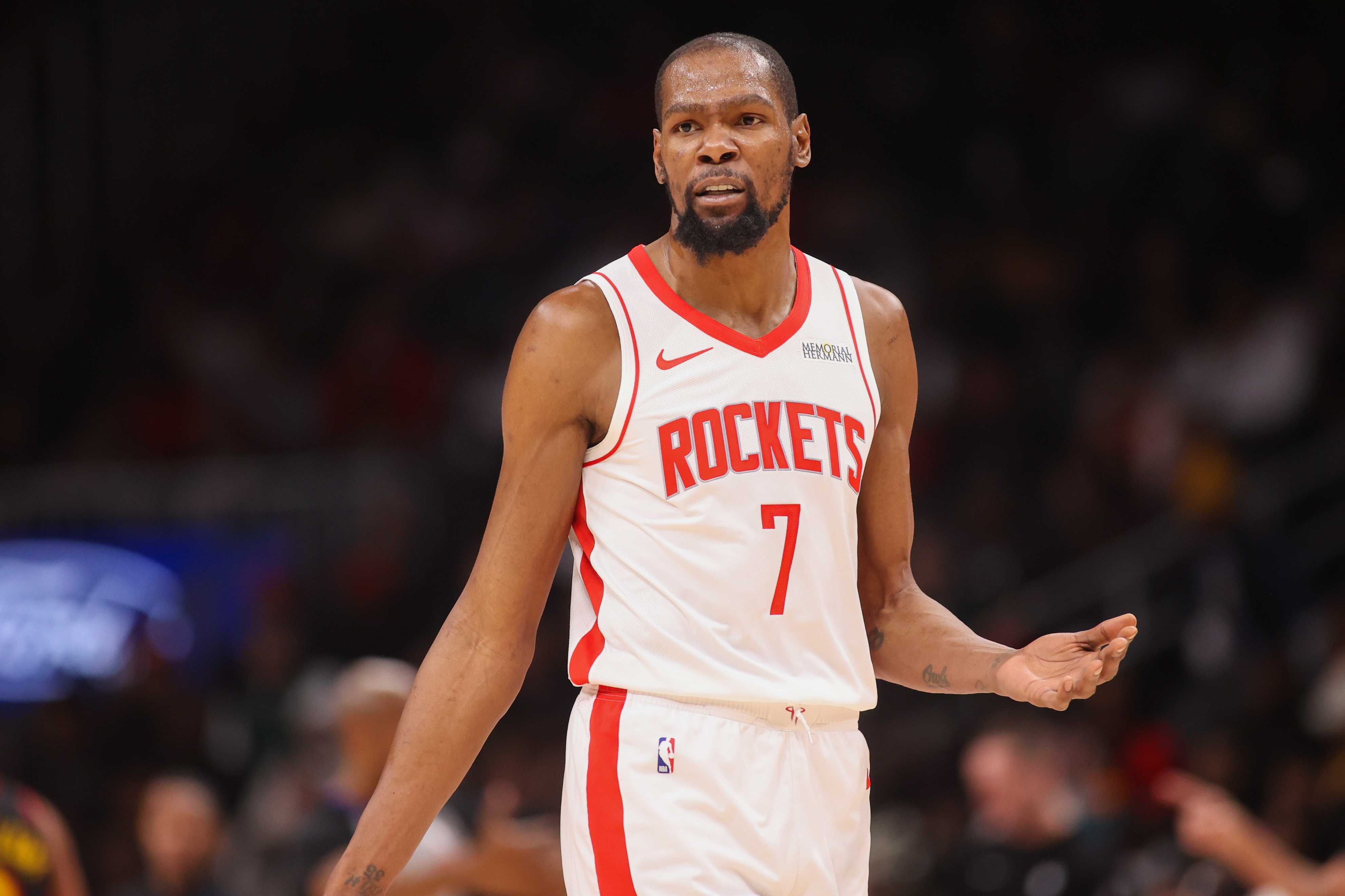 火箭击败雷霆，杜兰特申京稳定，小贾伊森大爆发，霍姆格伦17+14