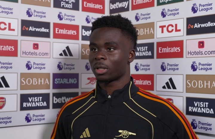 200场参与100球！萨卡：只想付出一切，努力让俱乐部赢球